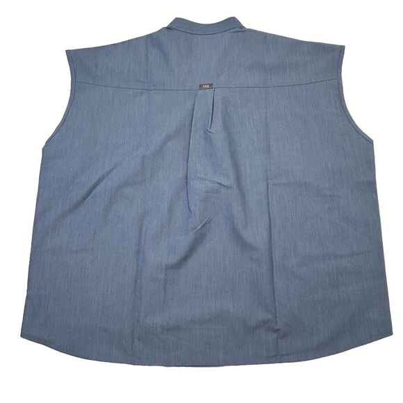 Figs Rafaela Scrub Shirt Top Womens Size XXL 2XL Blue Modern PO 1299 NEW - Picture 2 of 11